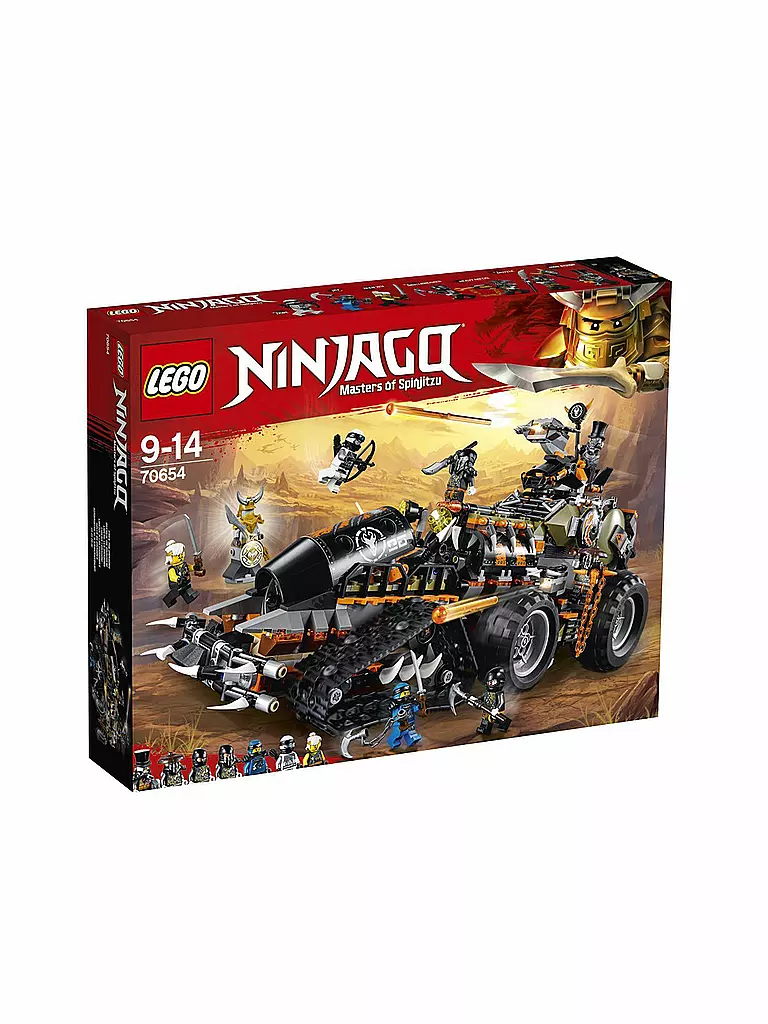 LEGO | Ninjago - Drachen-Fänger 70654 | transparent