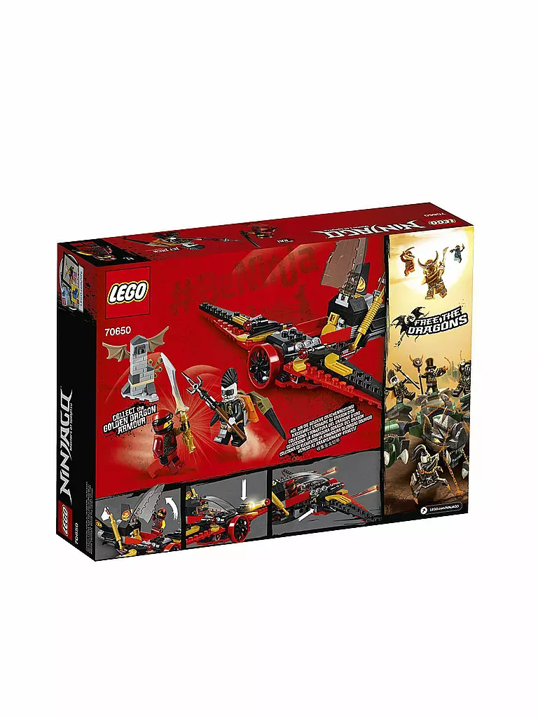 LEGO | Ninjago - Flügel Speeder 70650 | transparent