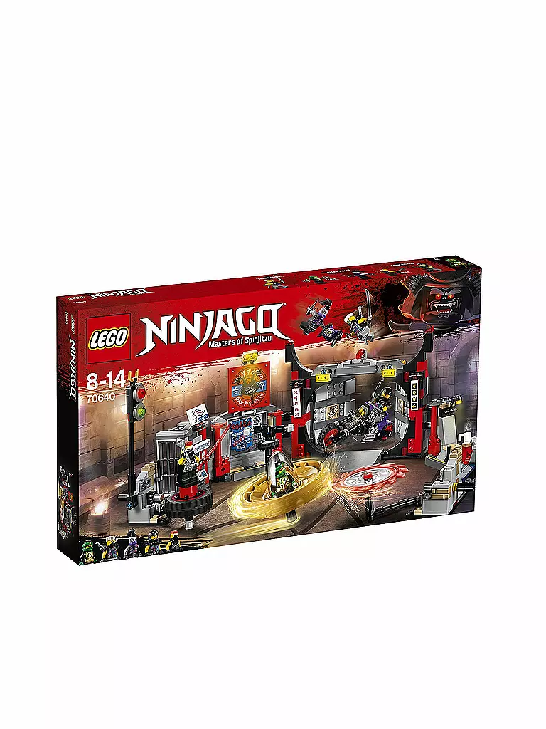 LEGO | Ninjago - Hauptquartier der Motorradfahrer 70640 | 