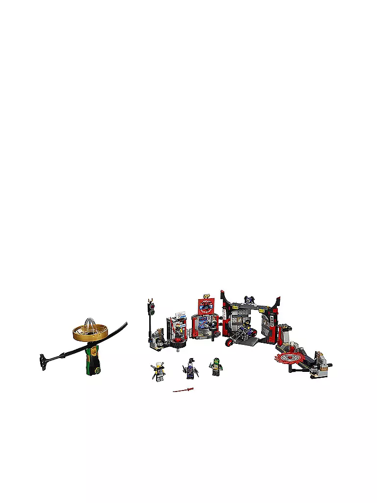 LEGO | Ninjago - Hauptquartier der Motorradfahrer 70640 | 