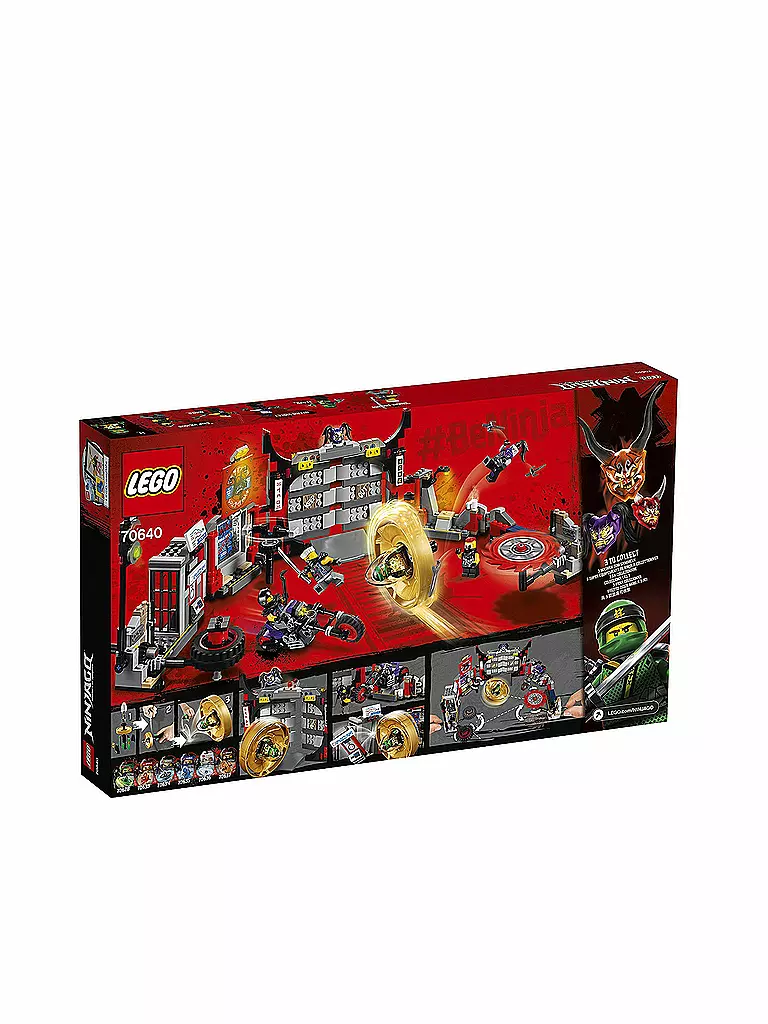 LEGO | Ninjago - Hauptquartier der Motorradfahrer 70640 | 