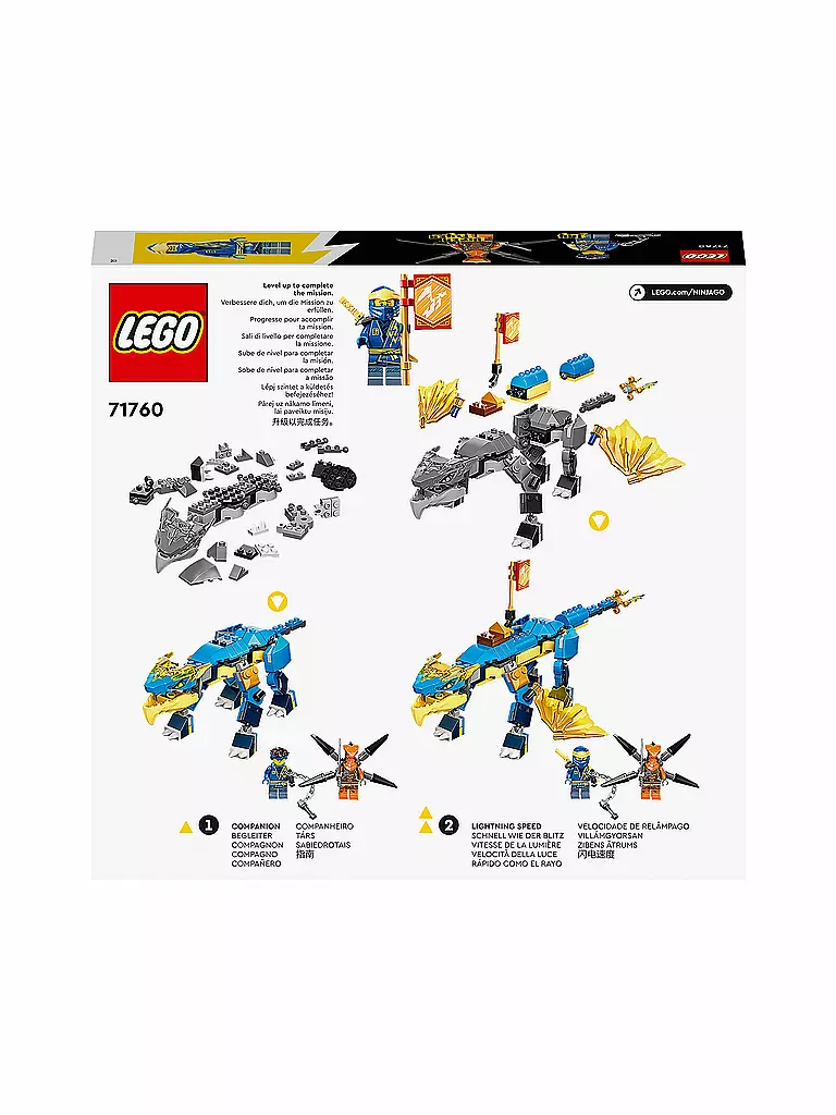 LEGO | Ninjago - Jays Donnerdrache EVO 71760 | keine Farbe