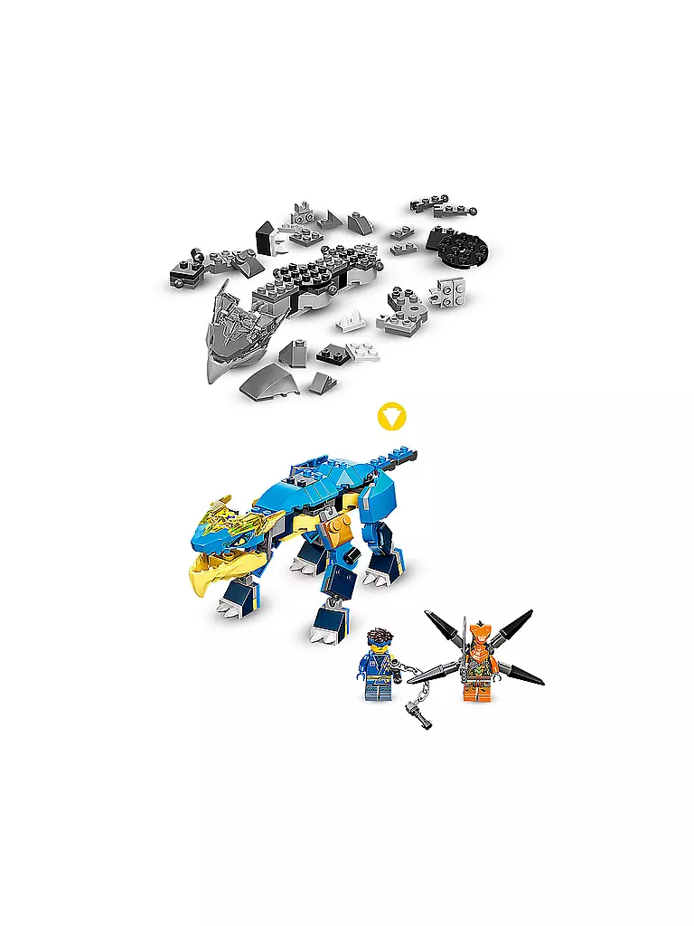 LEGO | Ninjago - Jays Donnerdrache EVO 71760 | keine Farbe