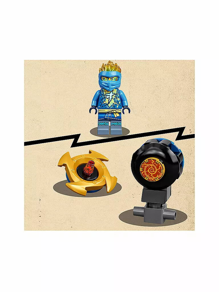 LEGO | Ninjago - Jays Spinjitzu-Ninjatraining 70690 | keine Farbe