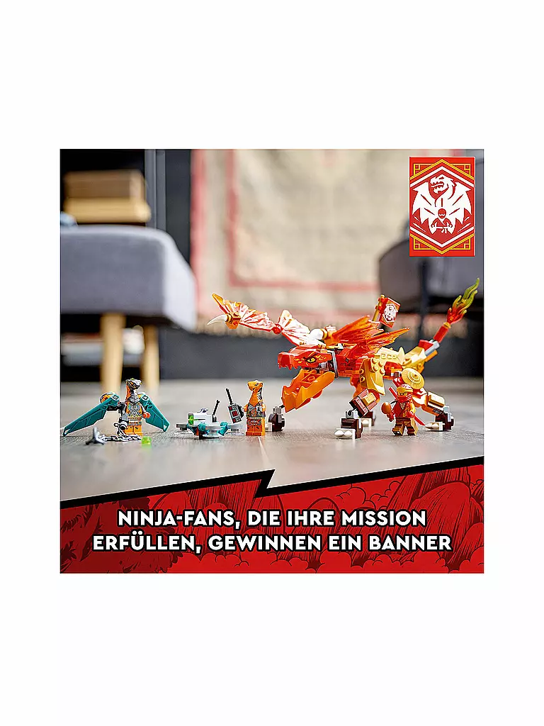 LEGO | Ninjago - Kais Feuerdrache EVO 71762 | keine Farbe