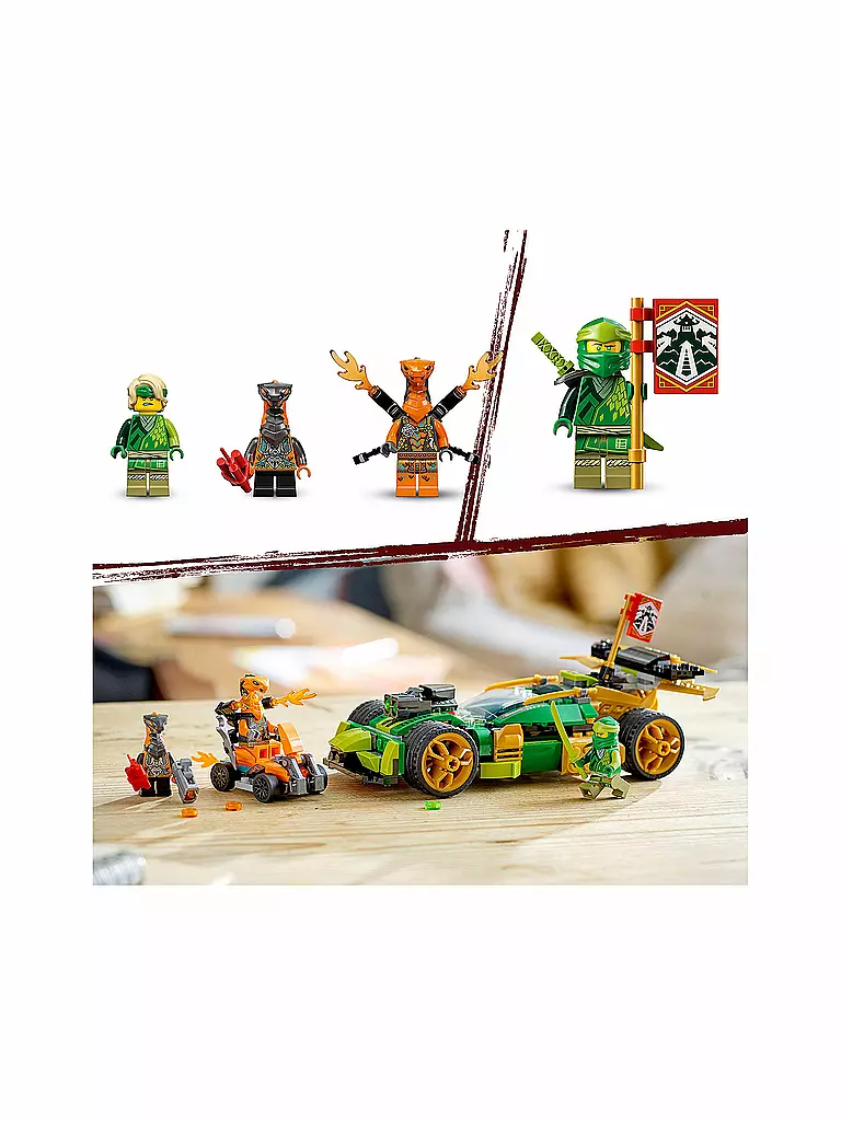 LEGO | Ninjago - Lloyds Rennwagen EVO 71763 | keine Farbe