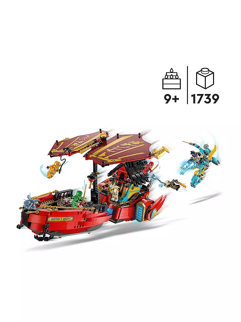 LEGO | Ninjago - Ninja - Flugsegler im Wettlauf mit der Zeit 71797 | keine Farbe