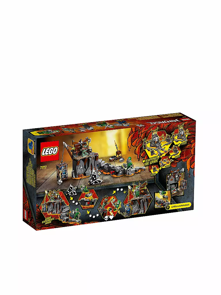 LEGO | Ninjago - Reise zu den Totenkopfverliesen 71717 | keine Farbe