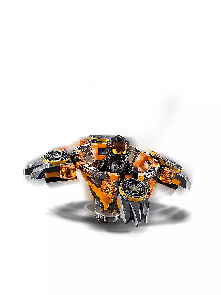 LEGO | Ninjago - Spinjitzu Cole 70662 | transparent