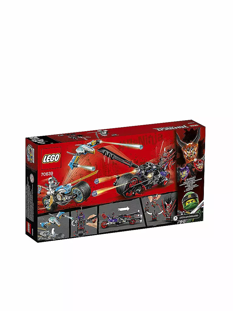 LEGO | Ninjago - Strassenrennen des Schlangenjaguars 70639 | transparent