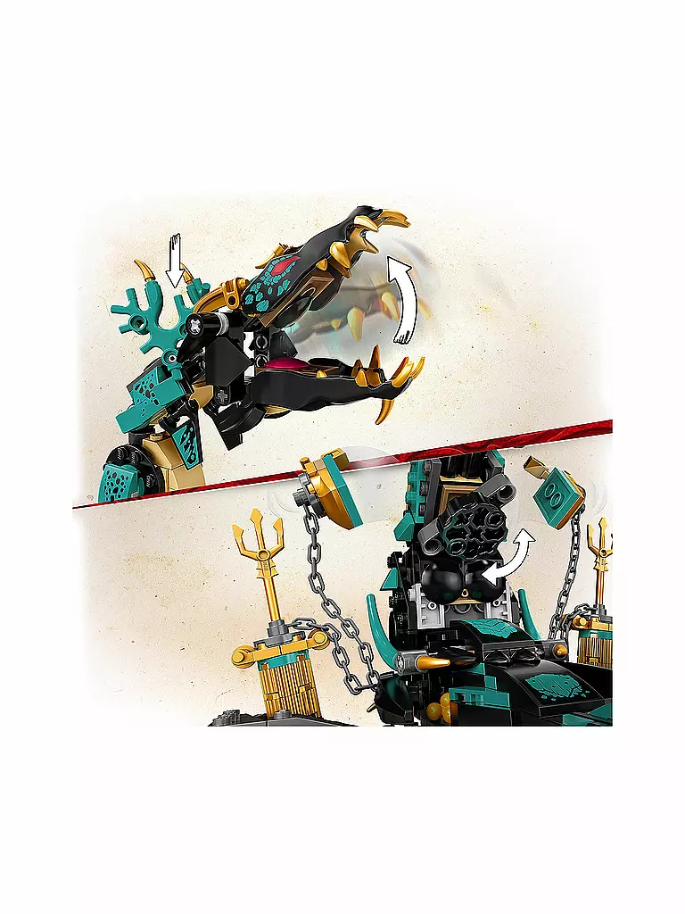 LEGO | Ninjago - Tempel des unendlichen Ozeans 71755 | keine Farbe