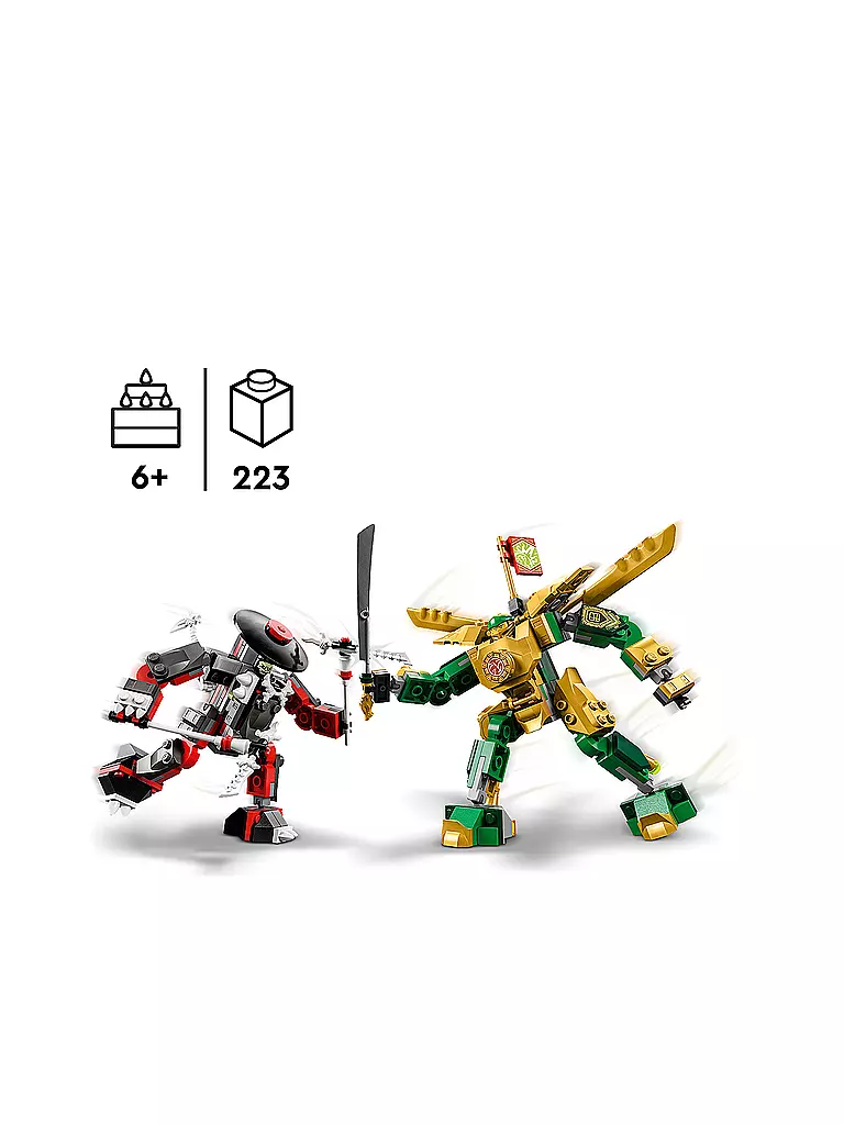 LEGO | Ninjago -Lloyds Mech-Duell EVO 71781 | keine Farbe