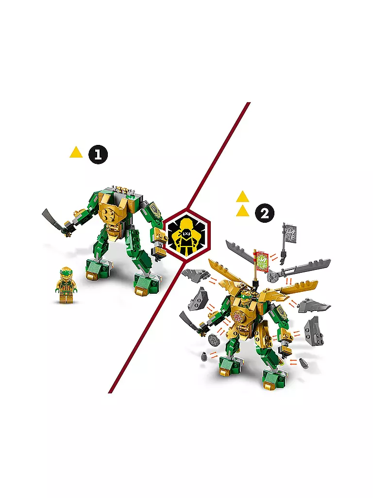 LEGO | Ninjago -Lloyds Mech-Duell EVO 71781 | keine Farbe