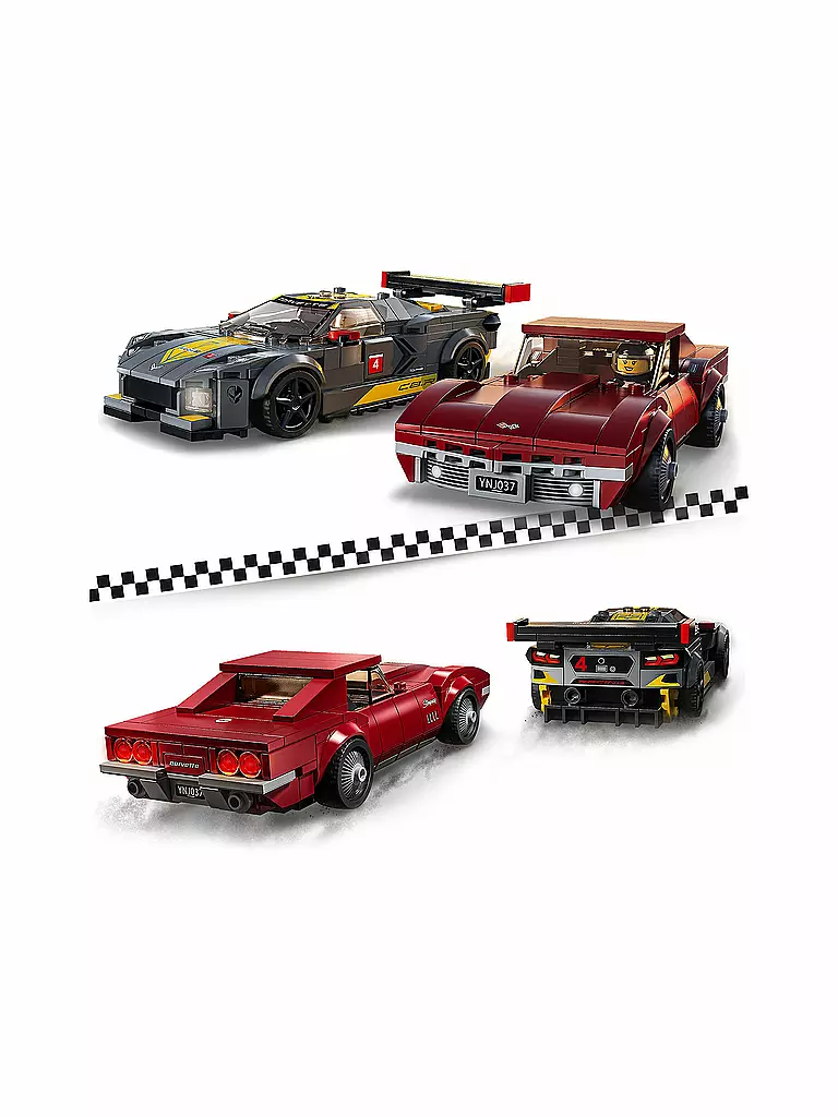 LEGO | Speed Champions - Chevrolet Corvette C8. & 1968 Chevrolet 76903 | keine Farbe