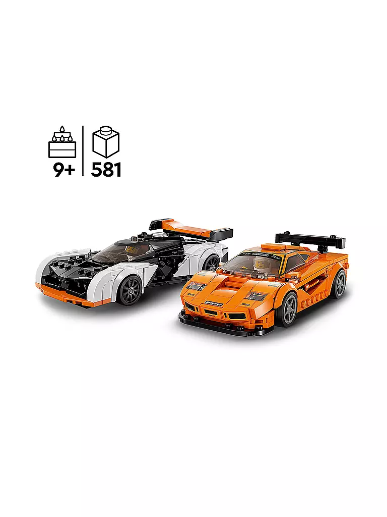 LEGO | Speed Champions - McLaren Solus GT & McLaren F1 LM 76918 | keine Farbe