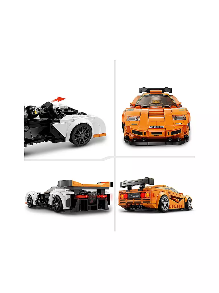 LEGO | Speed Champions - McLaren Solus GT & McLaren F1 LM 76918 | keine Farbe