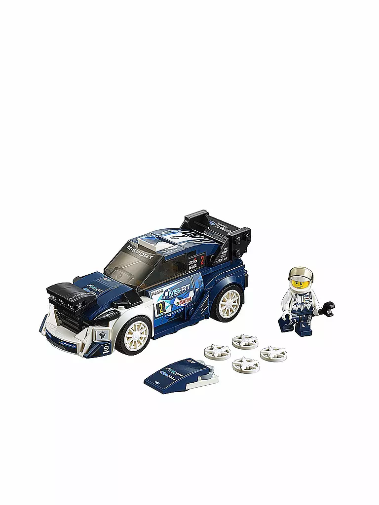 LEGO | Speed Champions Ford Fiesta M-Sport WRC 75885 | transparent