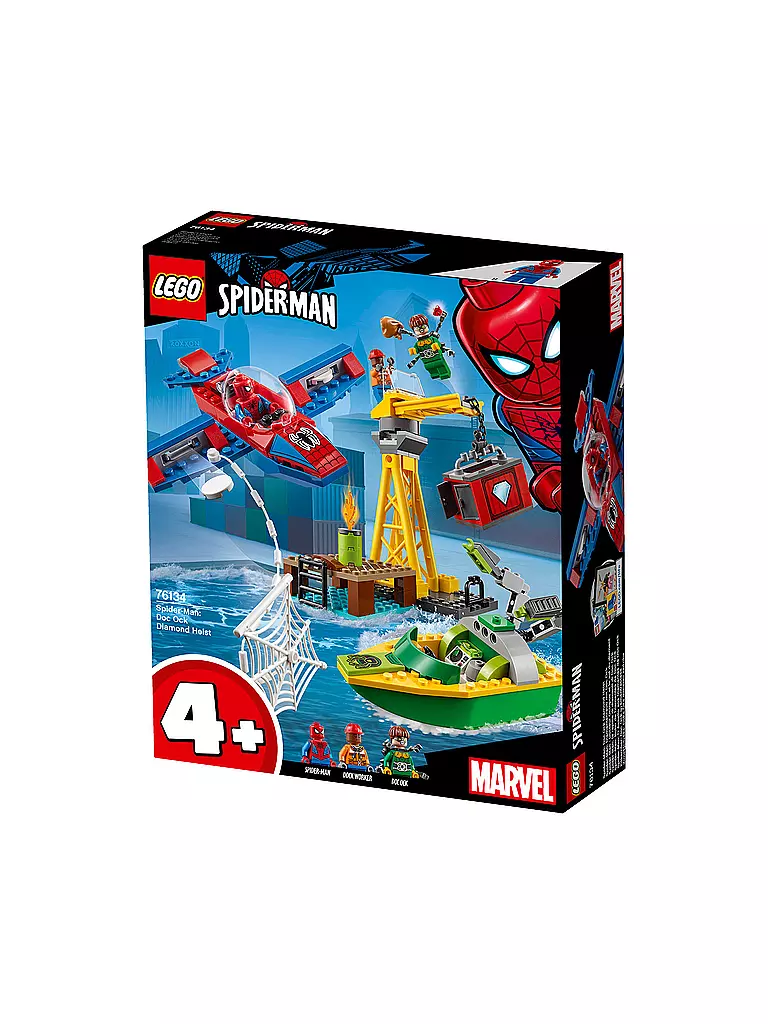 LEGO | Spider-Man - Diamantenraub mit Doc Ock 76134 | transparent
