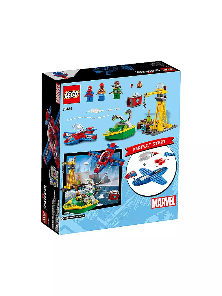 LEGO | Spider-Man - Diamantenraub mit Doc Ock 76134 | transparent