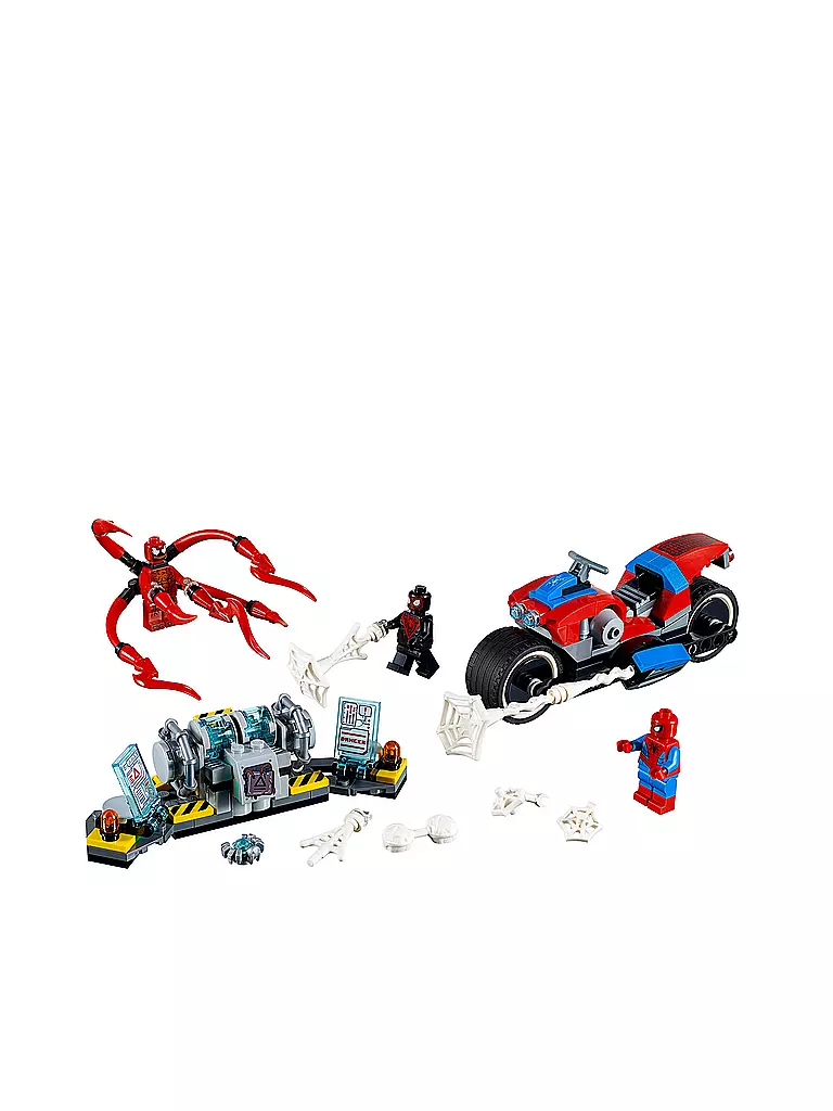 LEGO | Spider-Man Motorradrettung 76113 | transparent