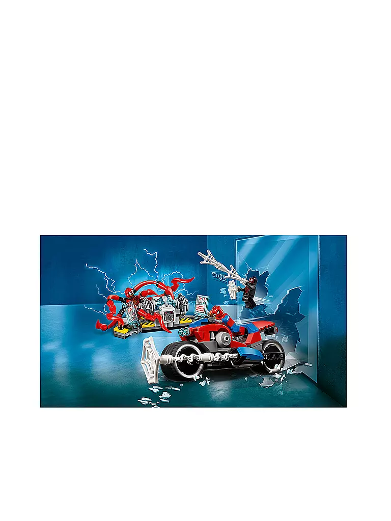 LEGO | Spider-Man Motorradrettung 76113 | transparent