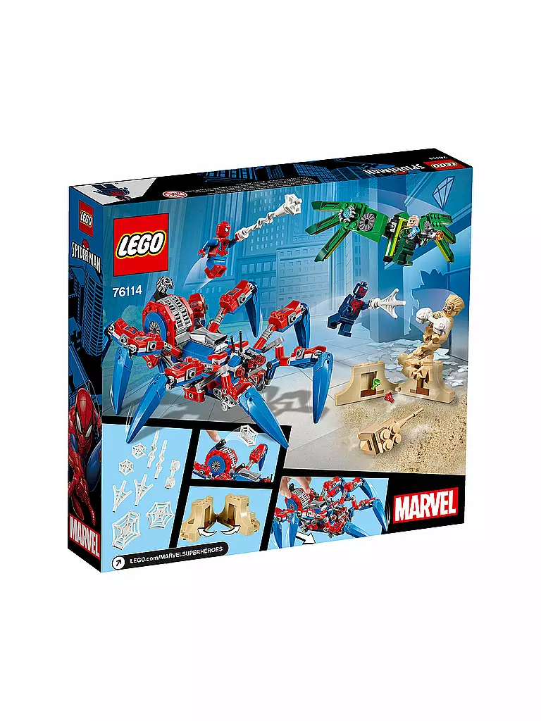 LEGO | Spider-Man Spinnenkrabbler 76114 | transparent