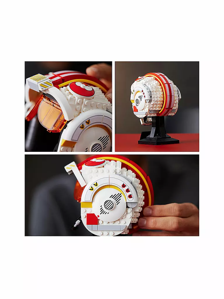 LEGO | Star Wars™ - Helm von Luke Skywalker™ (Rot Fünf) 75327 | keine Farbe