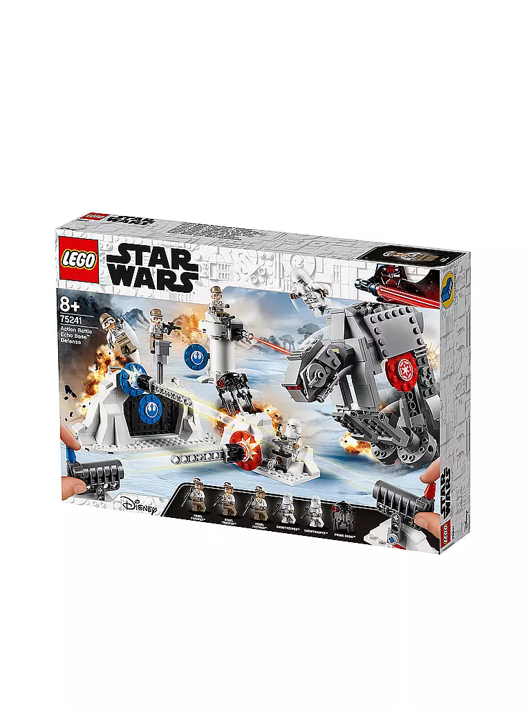 LEGO | Star Wars - Action Battle Echo Base™ Verteidigung 75241 | transparent