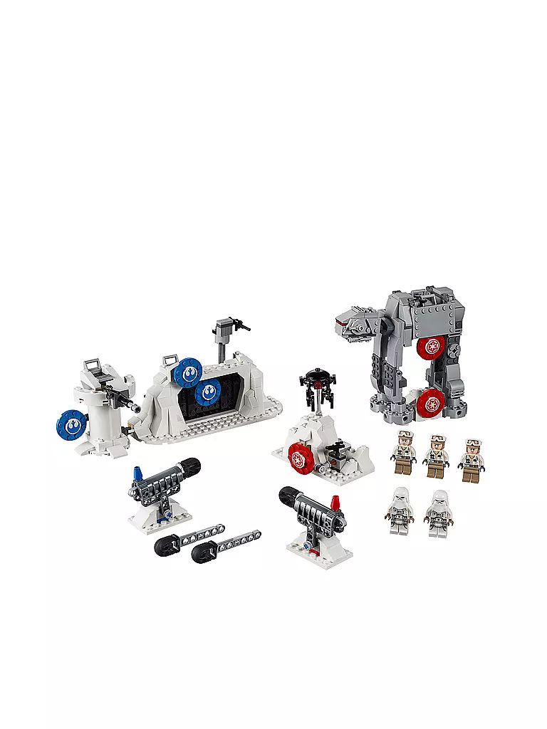 LEGO | Star Wars - Action Battle Echo Base™ Verteidigung 75241 | transparent