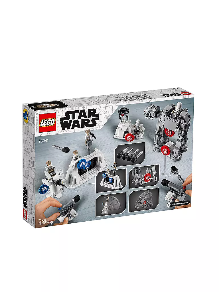 LEGO | Star Wars - Action Battle Echo Base™ Verteidigung 75241 | transparent