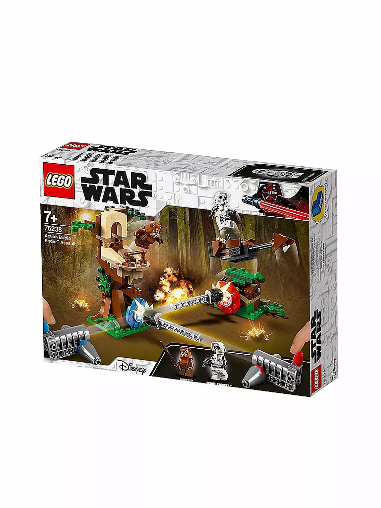 LEGO | Star Wars - Action Battle Endor™ Attacke 75238 | transparent