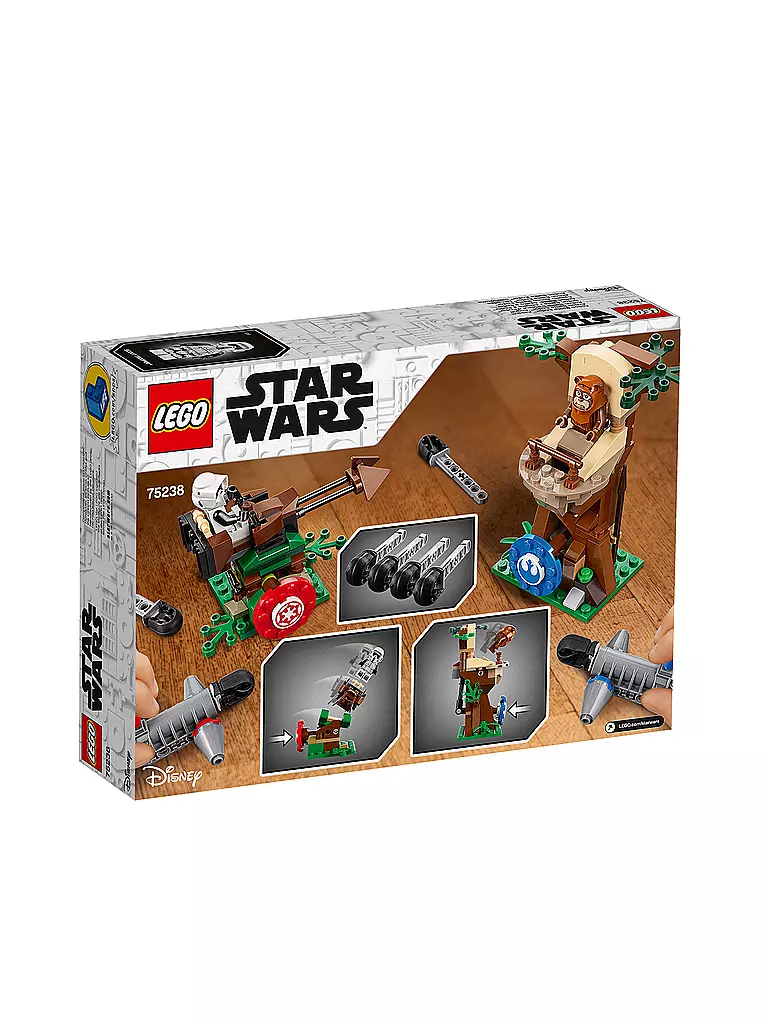 LEGO | Star Wars - Action Battle Endor™ Attacke 75238 | transparent