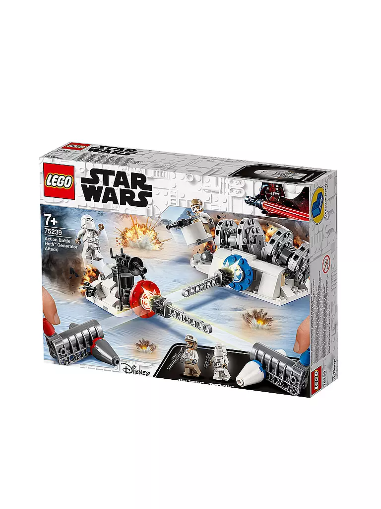 LEGO | Star Wars - Action Battle Hoth™ Generator-Attacke 75239 | transparent