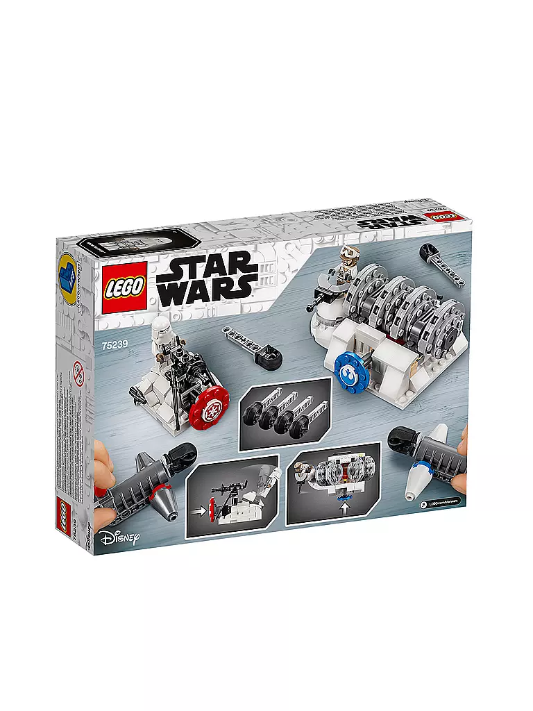 LEGO | Star Wars - Action Battle Hoth™ Generator-Attacke 75239 | transparent