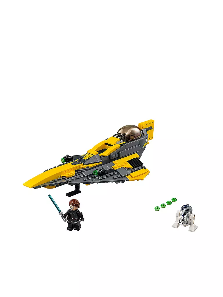 LEGO | Star Wars - Anakin's Jedi Starfighter™ 75214 | transparent