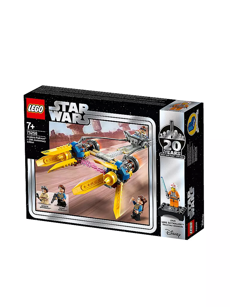 LEGO | Star Wars - Anakin's Podracer™ – 20 Jahre LEGO Star Wars 75258 | transparent