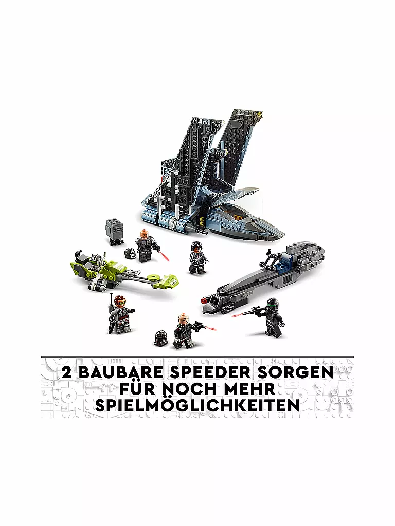 LEGO | Star Wars - Angriffsshuttle aus The Bad Batch™ 75314 | keine Farbe