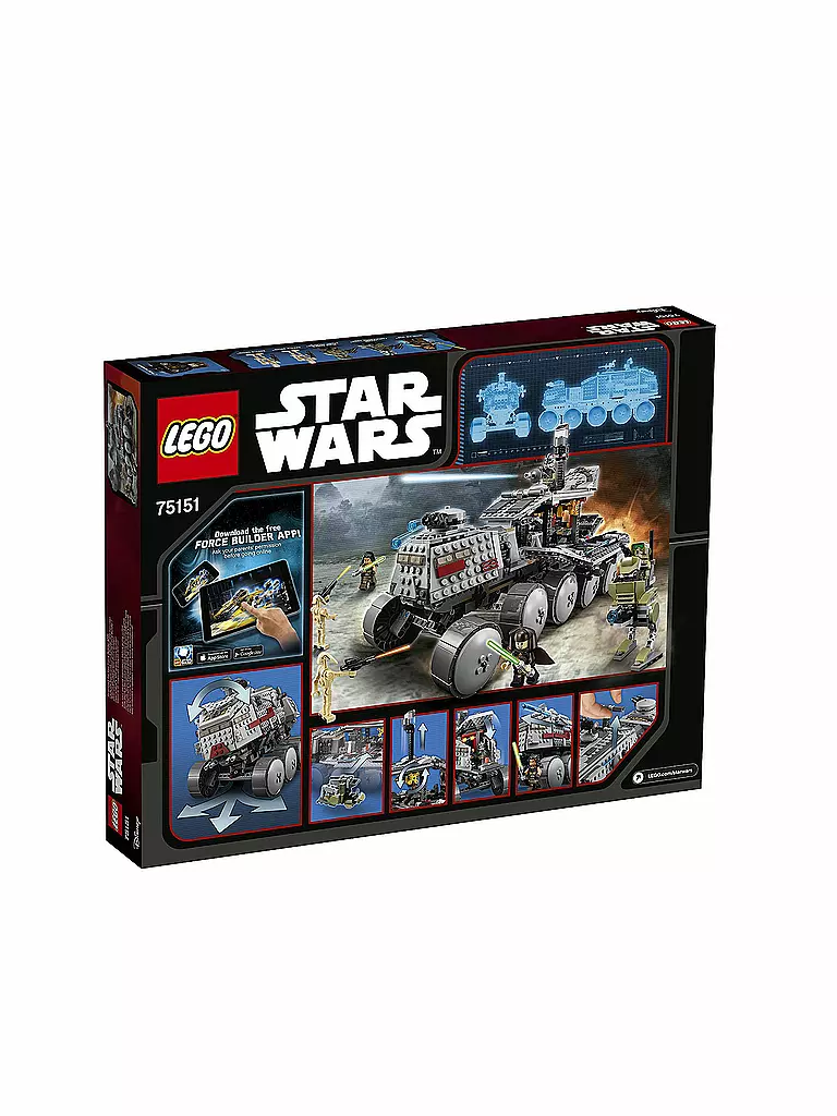 LEGO | Star Wars - Clone Turbo Tank 75151 | transparent