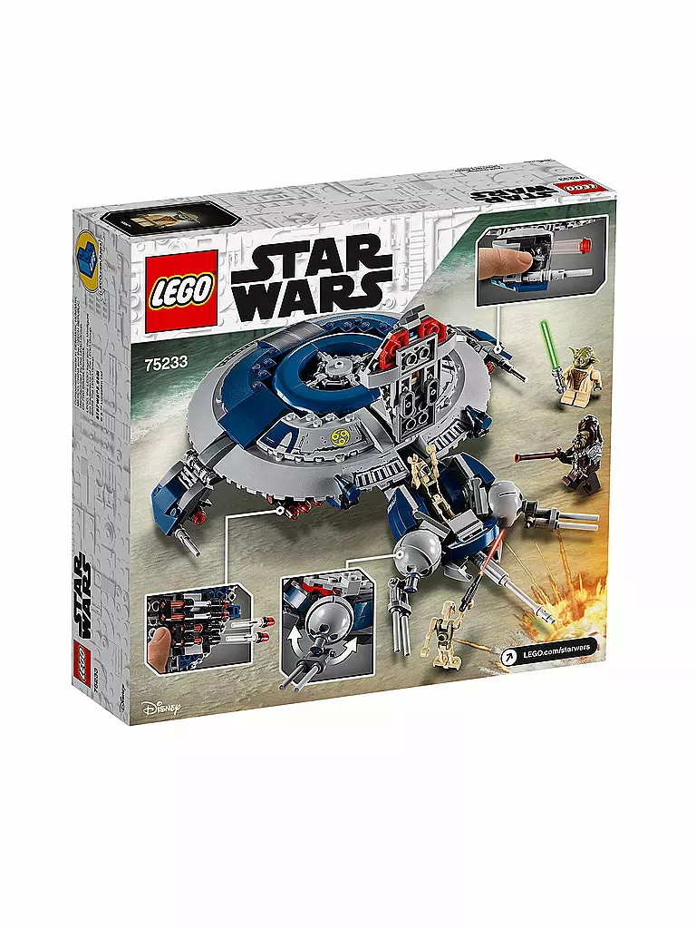 LEGO | Star Wars - Droid Gunship Review 75233 | transparent