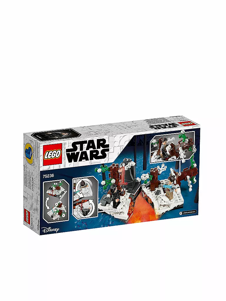 LEGO | Star Wars - Duell um die Starkiller-Basis 75236 | transparent