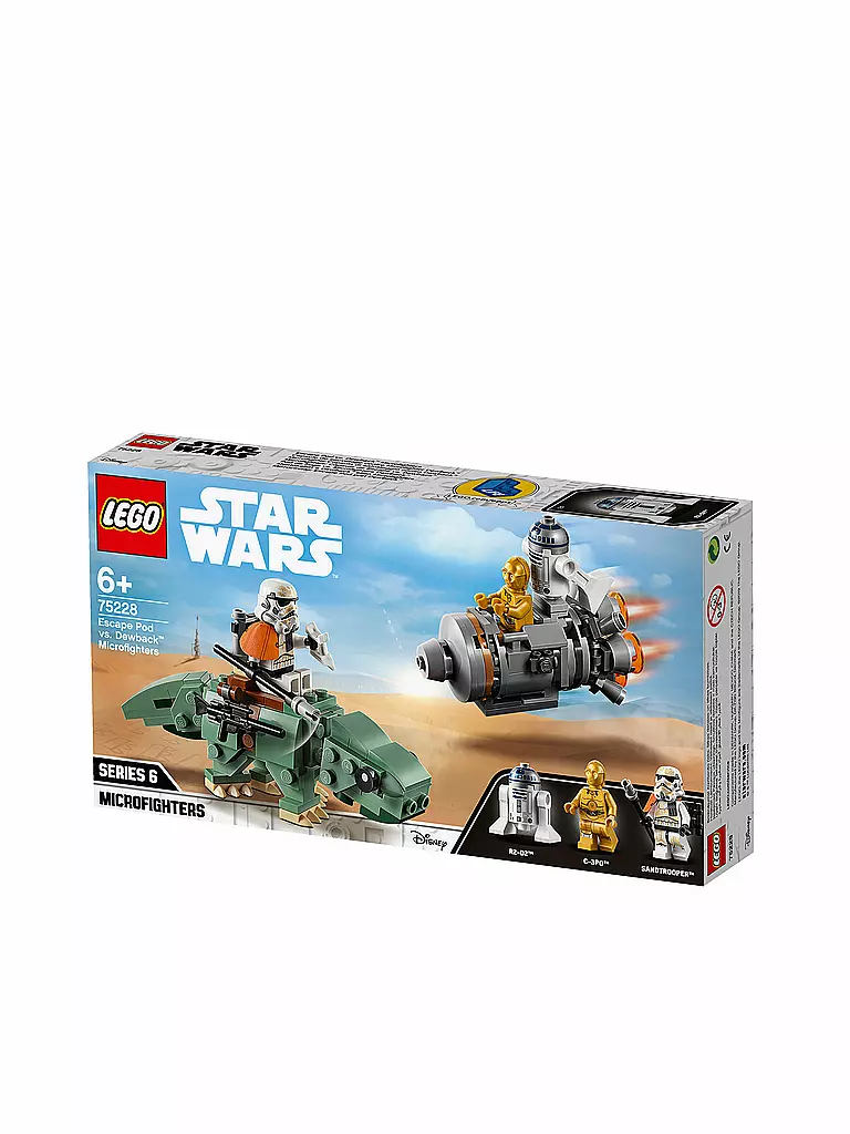 LEGO | Star Wars - Escape Pod vs Dewpack Microfighters 75228 | transparent