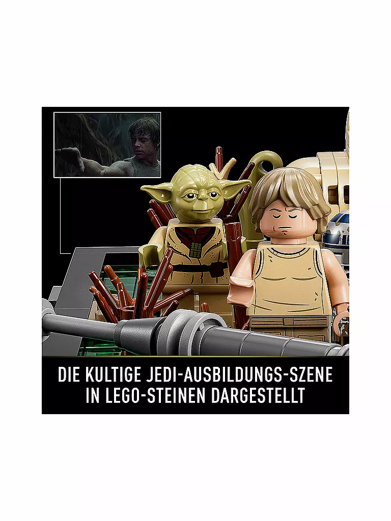 LEGO | Star Wars - Jedi™ Training auf Dagobah™ – Diorama 75330 | keine Farbe