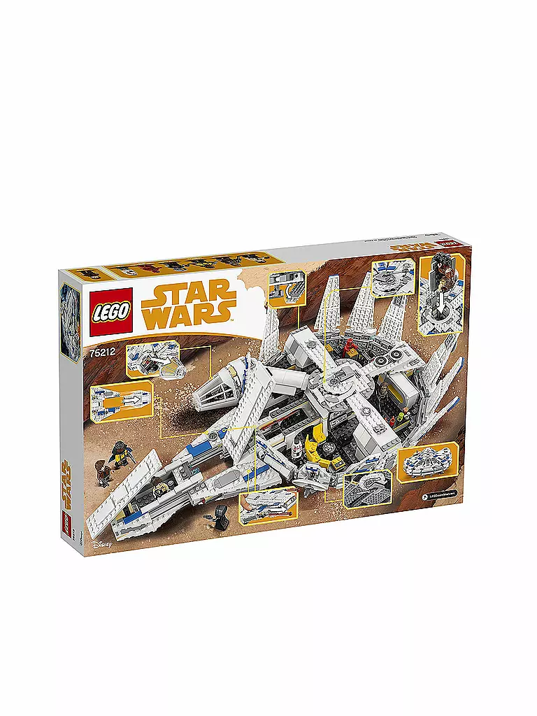 LEGO | Star Wars - Kessel Run Millennium Falcon 75212 | transparent