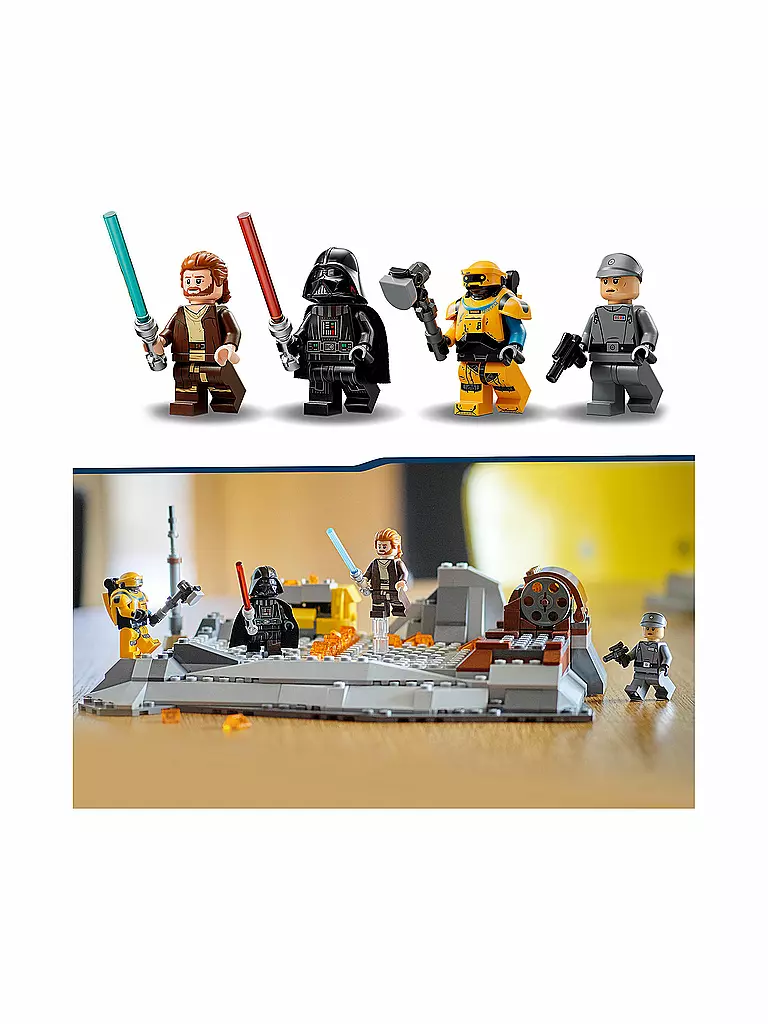 LEGO | Star Wars - Obi-Wan Kenobi™ vs. Darth Vader™ 75334 | keine Farbe