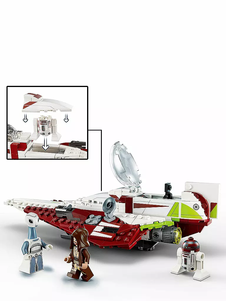 LEGO | Star Wars - Obi-Wan Kenobis Jedi Starfighter™ 75333 | keine Farbe