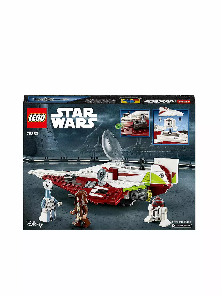 LEGO | Star Wars - Obi-Wan Kenobis Jedi Starfighter™ 75333 | keine Farbe