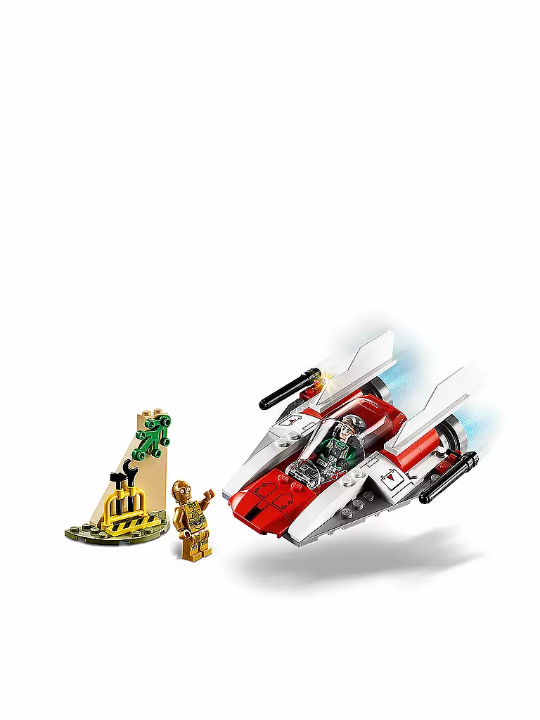 LEGO | Star Wars - Rebel A-Wing Starfighter 75247 | transparent