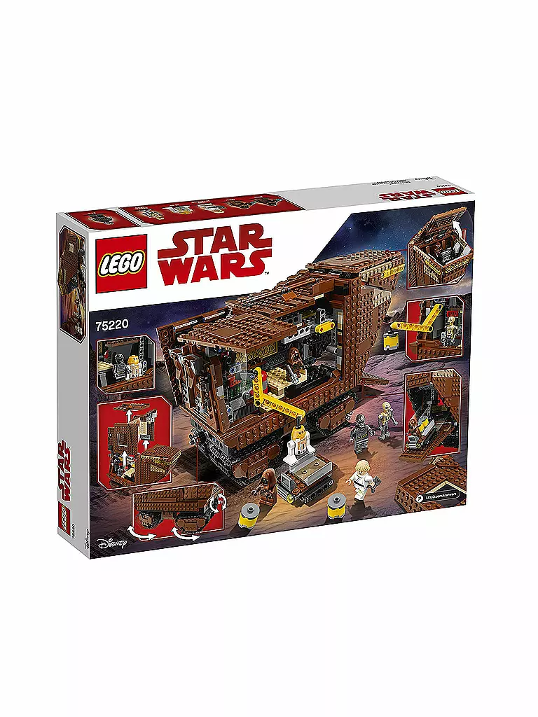 LEGO | Star Wars - Sandcrawler 75220 | transparent