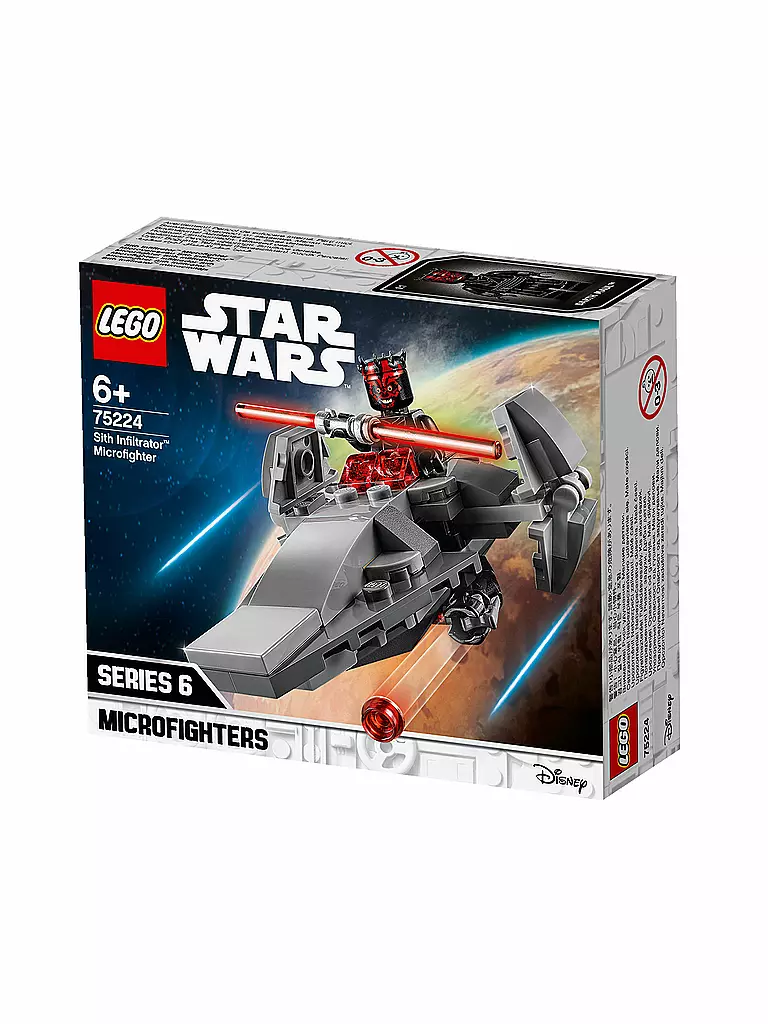 LEGO | Star Wars - Sith Infiltratro MIcrofighter 75224 | transparent