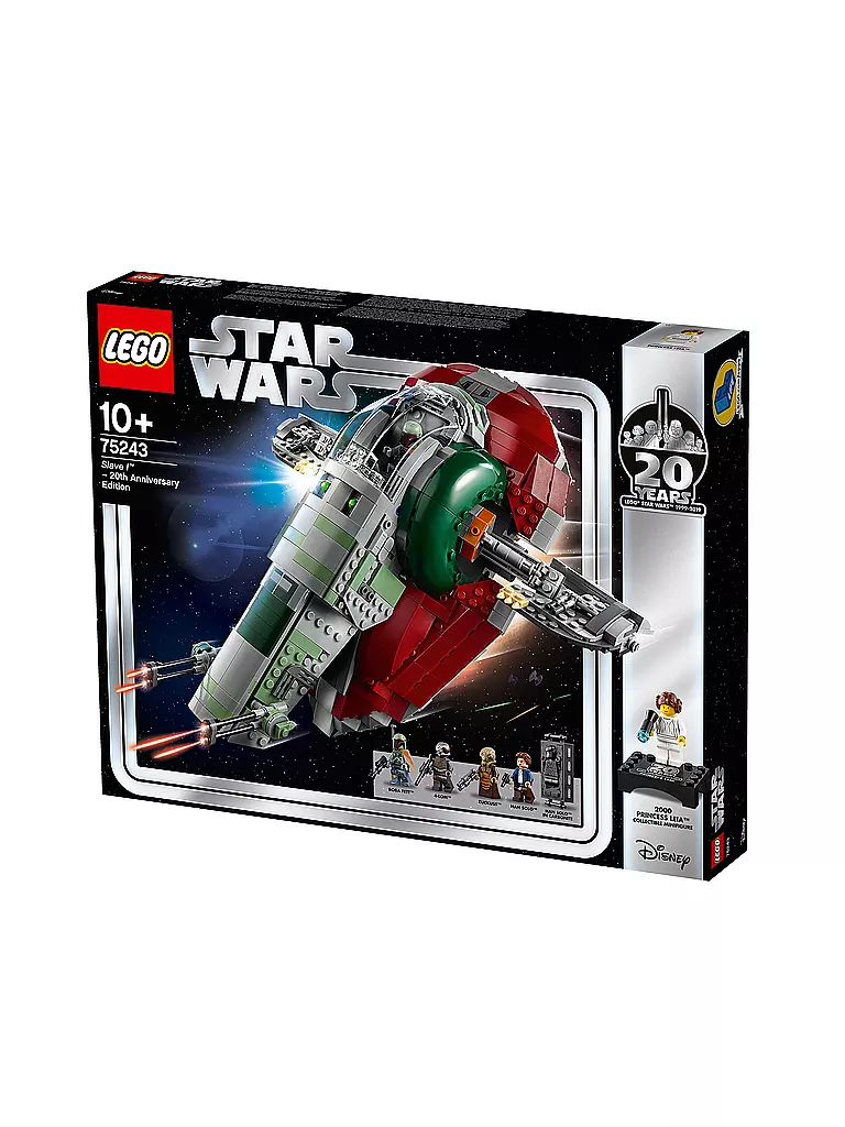 LEGO | Star Wars - Slave I™ – 20 Jahre LEGO Star Wars 75243 | transparent